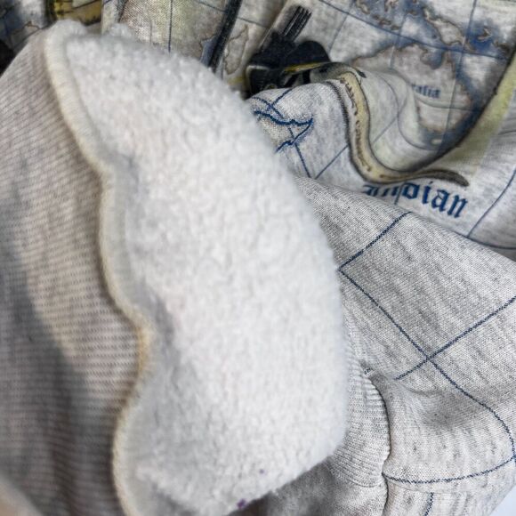 Art Unlimited SportsWear VTG Travel Nautical Map Sweater Cotton Blend Size MD - Picture 2 of 9